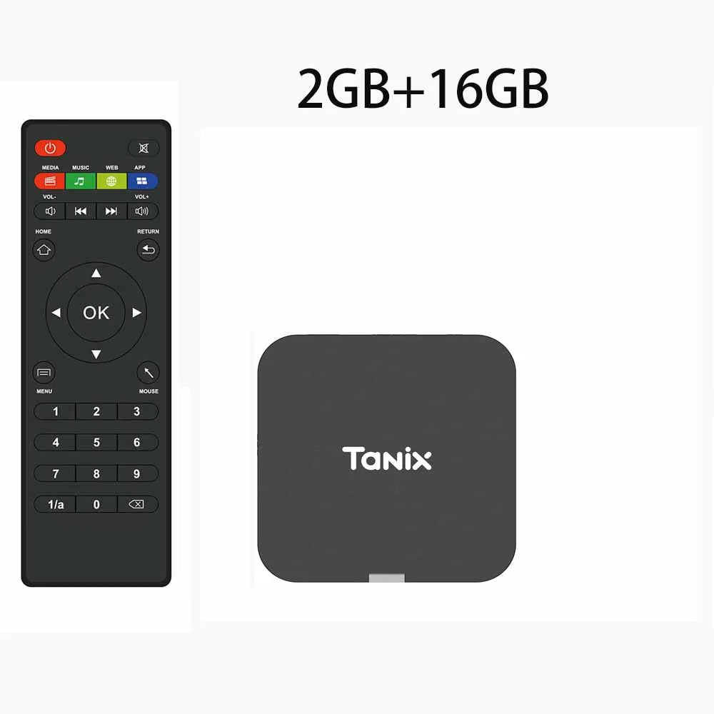 Tanix TX1 Android 10 TV Box 2.4G WIFI 4K HDR 3D 8GB 16GB Allwinner H313 Quad Core Global Media Player DC 5V/2A