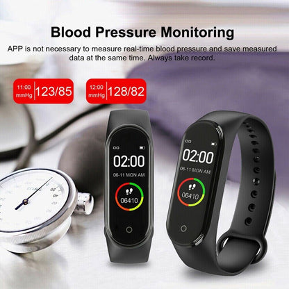 Replacement Strap for M4 M6 Fitness Activity Steps Calorie Heart Rate Tracker