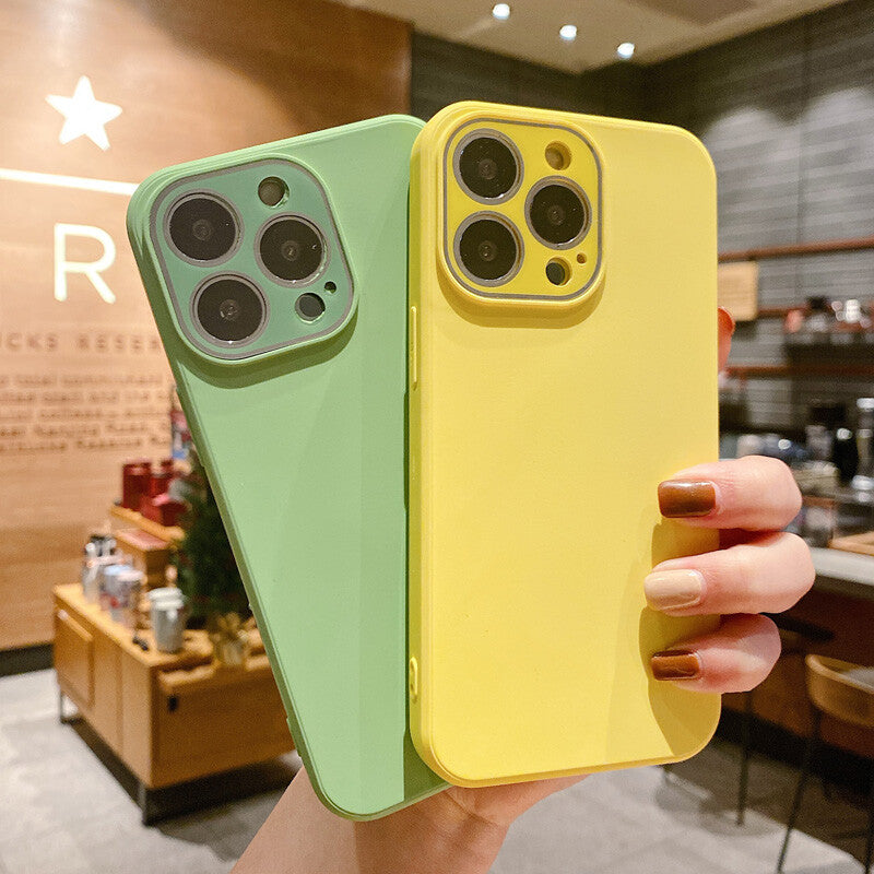 Silicone with Lens Case for Iphone 14 Pro Max 14+ 13Pro Max 12 11 XR 7 8 SE 2022