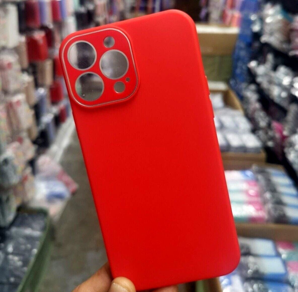 Silicone with Lens Case for Iphone 14 Pro Max 14+ 13Pro Max 12 11 XR 7 8 SE 2022
