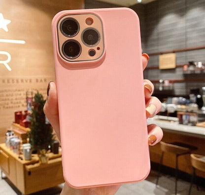 Silicone with Lens Case for Iphone 14 Pro Max 14+ 13Pro Max 12 11 XR 7 8 SE 2022