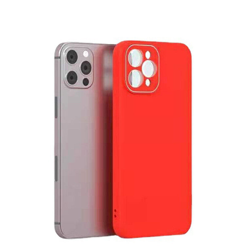 Silicone with Lens Case for Iphone 14 Pro Max 14+ 13Pro Max 12 11 XR 7 8 SE 2022