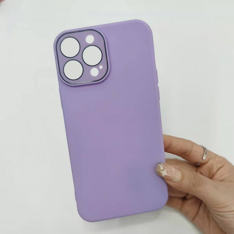 Silicone with Lens Case for Iphone 14 Pro Max 14+ 13Pro Max 12 11 XR 7 8 SE 2022